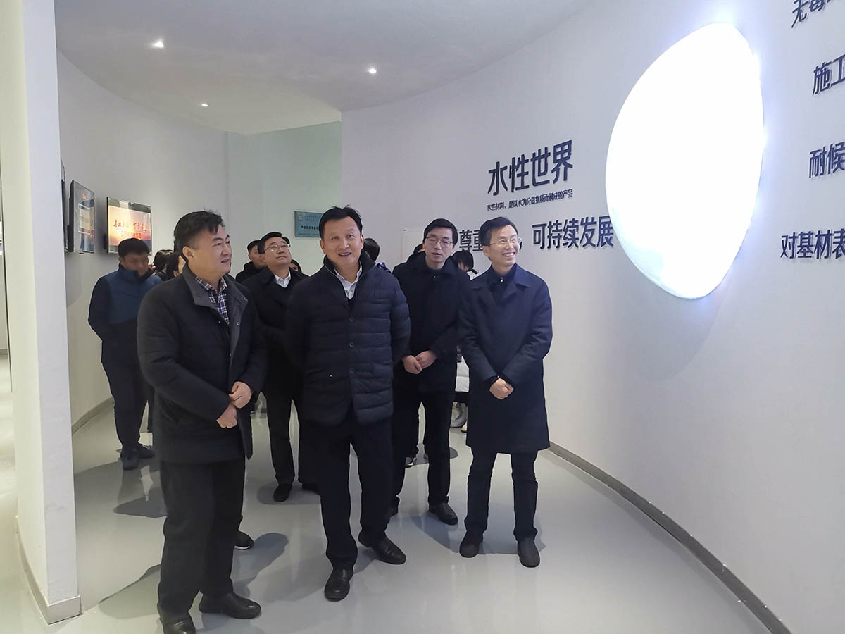 南昌市委常委、副市長肖云一行到 萬華公司調研指導工作